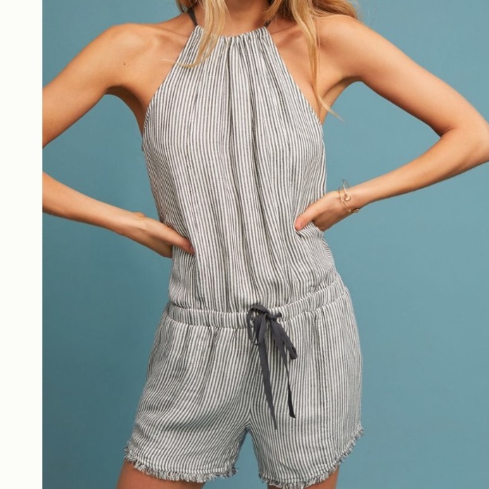 Anthropologie cloth & stone Susanna romper